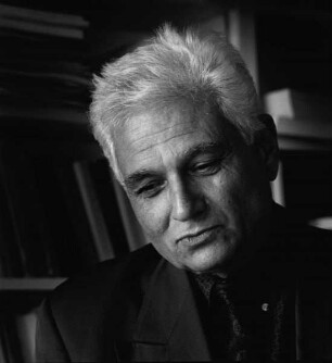 Jacques Derrida (1930-2004; französicher Philosoph). Paris, 1991