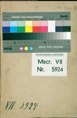 Urkundenabschriften über den Hof Blintrop bei Arnsberg