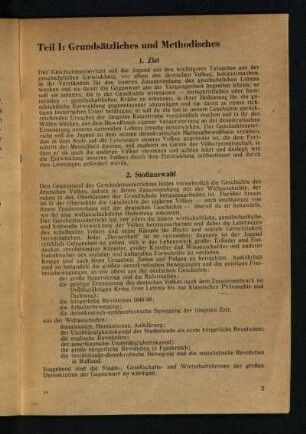 Teil 1: Grundsätzliches und Methodisches