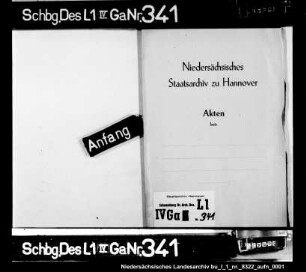 Caspar Adrian von Zerßen wider Friedrich, Hermann und Jürgen Otto von Zerßen wegen Teilung des Nachlasses ihres Vaters Hermann von Zerßen