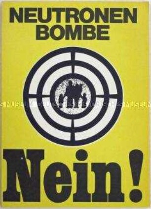 Informationsschrift des Weltfriedensrates zur Neutronenbombe - Sachkonvolut