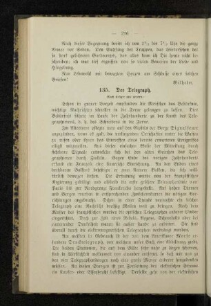 135. Der Telegraph.
