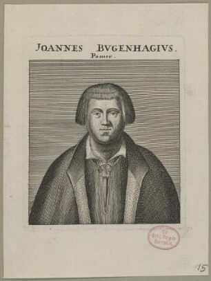 Bildnis des Joannes Bvgenhagivs