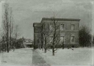 Villa im Schnee