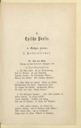 I. Heldenlieder