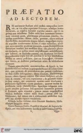 Praefatio ad lectorem