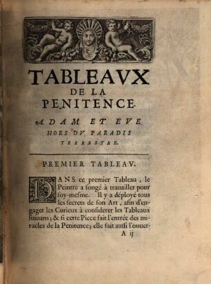 Les tableaux de la penitence