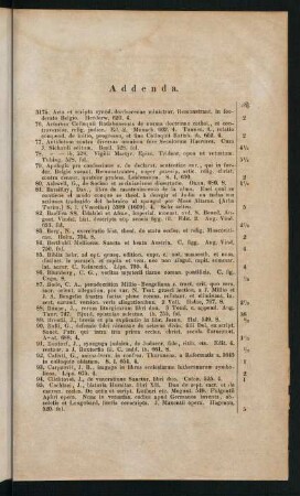111-112, Addenda