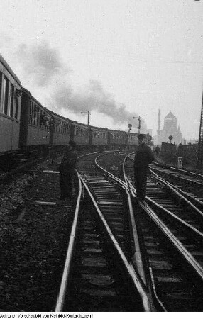 Verkehr, Eisenbahn - Post, 1955-1956
