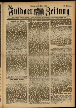 Ausgabe vom Freitag, den 09. März 1894.