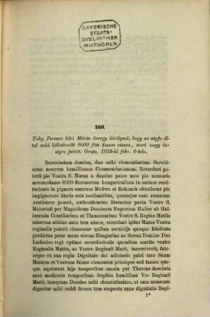 Magyar történelmi okmánytár : a Brüsseli országos levéltárból és a Burgundi könyvtárból, 3. 1553 - 1608