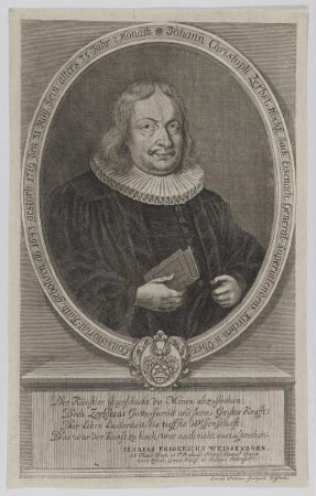 Bildnis des Johann Christoph Zerbst