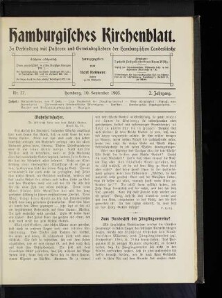 Zum Bundesfest der Jünglingsvereine!