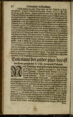 Boleslaus der ander pius, das ist der frome genant, der XVIII. Hertzog in Behmen