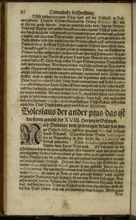 Boleslaus der ander pius, das ist der frome genant, der XVIII. Hertzog in Behmen