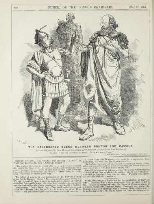 The celebrated scene between Brutus and Cassius