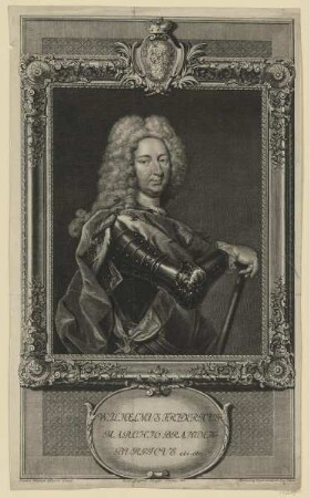 Bildnis des Wilhelmus Fridericus Brandenburgicus