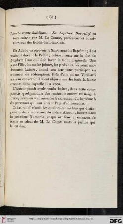 Planche trente-huitième