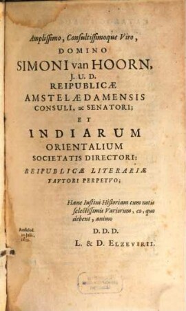 Epitoma historiarum Philippicarum Trogi Pompeii