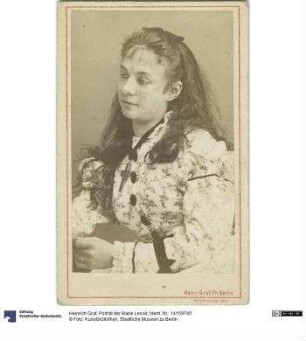 Porträt der Marie Lenoir