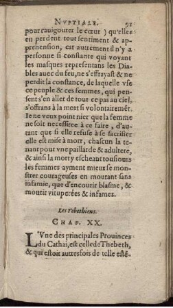 Les Tebethiens. Chap. XX