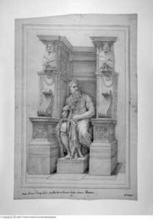 Concorso Accademico 1725, Terza Classe: Die Statue des Moses von Michelangelo Buonarroti in San Pietro in Vincoli, secondo premio