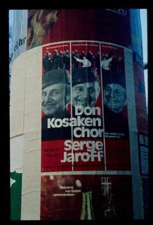 Plakat Don Kosaken 26.12.72.