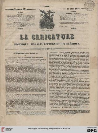 Numéro 236 (14 Mai 1835) Planches 490,491
