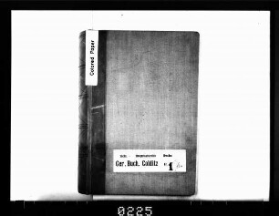 Gerichtshandelsbuch, Bd. 001