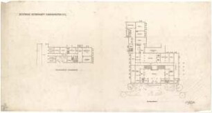 Bestelmeyer, German; Washington DC (USA); Deutsche Botschaft - Kanzleigebäude (Grundriss Keller); Untergeschoss (Grundriss)