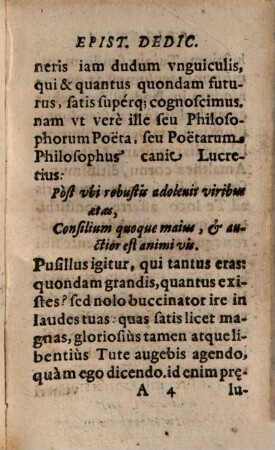 Poesis Tacens, Pictvra Loqvens, Qvibvs Occasio Arrepta, Neglecta, Delineatvr, Decantatvr