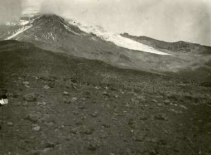 Der Stübelgletscher an der Nordwest-Seite des Chimborazo