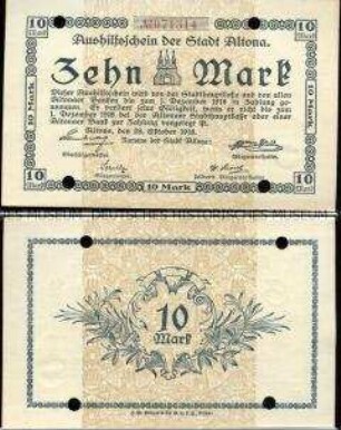 Altona, 10 Mark