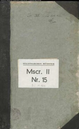 Fürstbistum Münster (Abschriften von Urkunden und Akten)