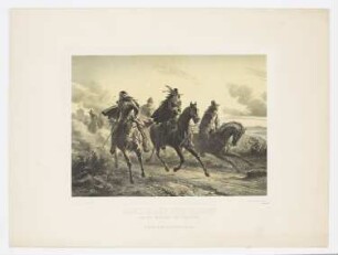 Carl II. auf der Flucht aus der Schlacht bei Worcester