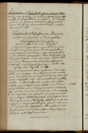 Immatrikulationen - Verfahren bei Aufnahme von Studierenden welche von fremden Universitäten verwiesen worden sind