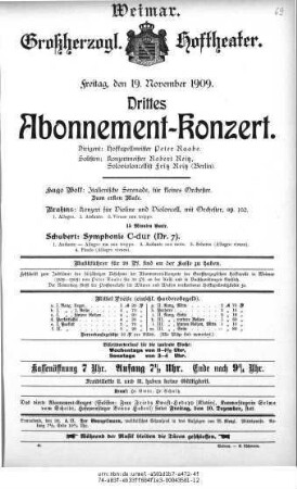 Abonnement=Konzert