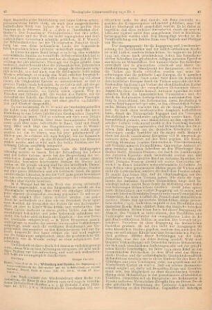 45-48 [Rezension] Benz, Ernst, Wittenberg und Byzanz