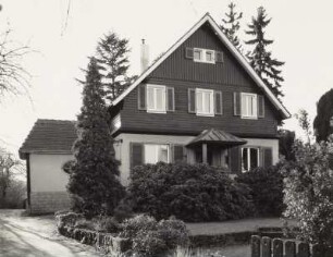Moritzburg, Waldstraße 12, Wohnhaus, Straßenansicht