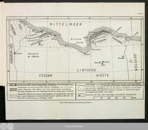 Klima, Pflanzenkleid und Landnutzung Libyens