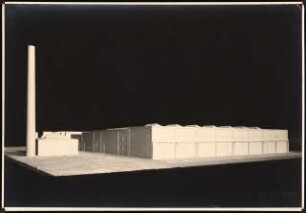 Kabelwerk Dr. Cassirer, Berlin-Spandau: Modell Ost- und Süd-Front
