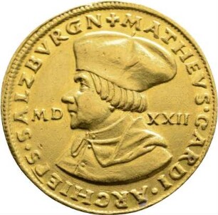 Münze, 5 Dukaten, 1522