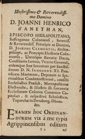 2r-7r, Dedicatio