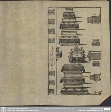 Tab. VII. Reichs Dictatur