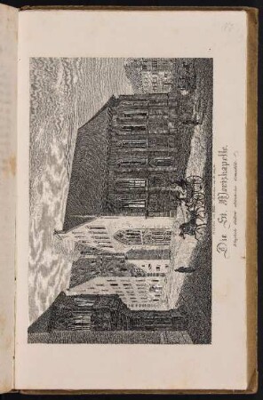 Die St. Morizkapelle. Königliche Gallerie altdeutscher Gemählde. - Moritzkapelle, Nürnberg; Evangelisch-Lutherische Kirchengemeinde Sankt Sebald, Nürnberg, Pfarrhof, Erker
