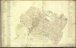 Landesaufnahme des Fürstbistums Osnabrück VII Amt Wittlage - Hunteburg Bl. 1 d Kirchspiele: Lintorf, Barkhausen Feldmark: Angelbeck Ortschaften: Lintorf, Heithöfen, Wimmer, Hördinghausen, Dahlinghausen, Barkhausen, Linne, Rabber, Brockhausen Reinkarte Teil 4: Rabber Ausf.-Art: Farbige Zeichnung auf Karton, auf Leinen aufgezogen Herst.: Johann Wilhelm Du Plat Herst.: Ruperti (Direktion: Johann Ludwig Hogreve) Format: ca. 70 x 110 cm Maßstab: 1 : 3 840