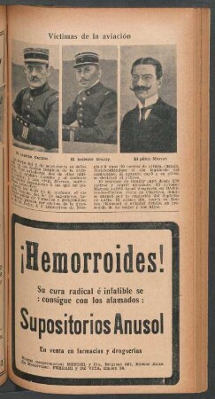 Víctimas de la aviación