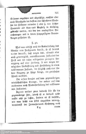 § 40. Was nun endlich noch die Ausmittelung des Werths vom Forstgrunde betrifft
