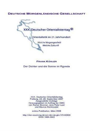 Der Dichter und die Sonne im Rgveda