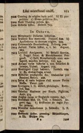 151-156, In Octavo.